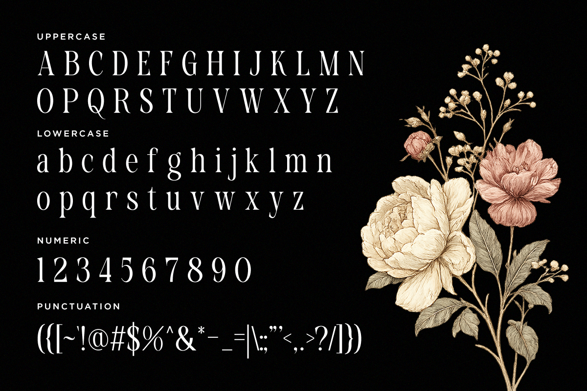 Black Cruise - Luxury Ligature Serif, a Serif Font by RagamKata (Photo 10 of 10)