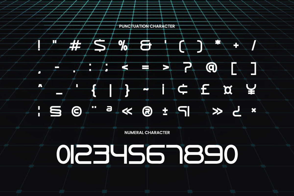 Morian Industrial Tech Display Font, a Sans Serif Font by Rasio Studio (Photo 3 of 11)