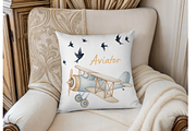 Watercolor Air Transport Clipart, an Illustration by MockupWizard (Thumbnail 5 of 5)