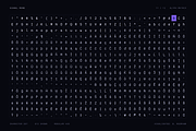 Signal Mono - Futuristic Monospace, a Serif Font by HipFonts (Thumbnail 12 of 14)