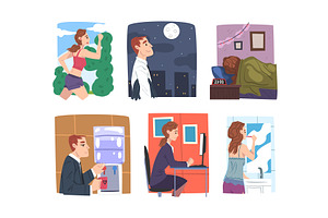 Man and Woman Office Employee Day, a Person Illustration by TopVectors