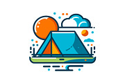 Camping Adventure Icon Set, an Object Graphic by Gfx_Store (Thumbnail 13 of 13)