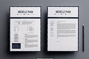 Elegant resume template, a Resume Template by Chic templates (Thumbnail 2 of 3)