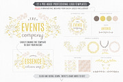 Essential Branding & Identity kit, a Branding & Logo Template by Lisa Glanz (Thumbnail 2 of 13)