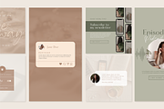 Minimalist Instagram Kit | Canva, a Social Media Template by LRG Designs (Thumbnail 2 of 4)