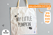Halloween Bundle Pumpkin Spooky Cut, an Illustration by InkCloudDesign (Thumbnail 10 of 10)