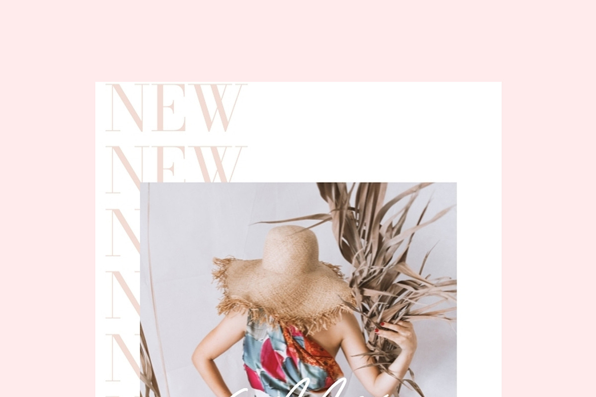 Neutral Blush Fashion Email Template, an Email Template by KikiBunnyCreative (Photo 3 of 7)