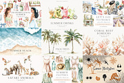 Summer & Travel Bundle, a Seasonal Illustration by PeDe Designs (Thumbnail 2 of 15)