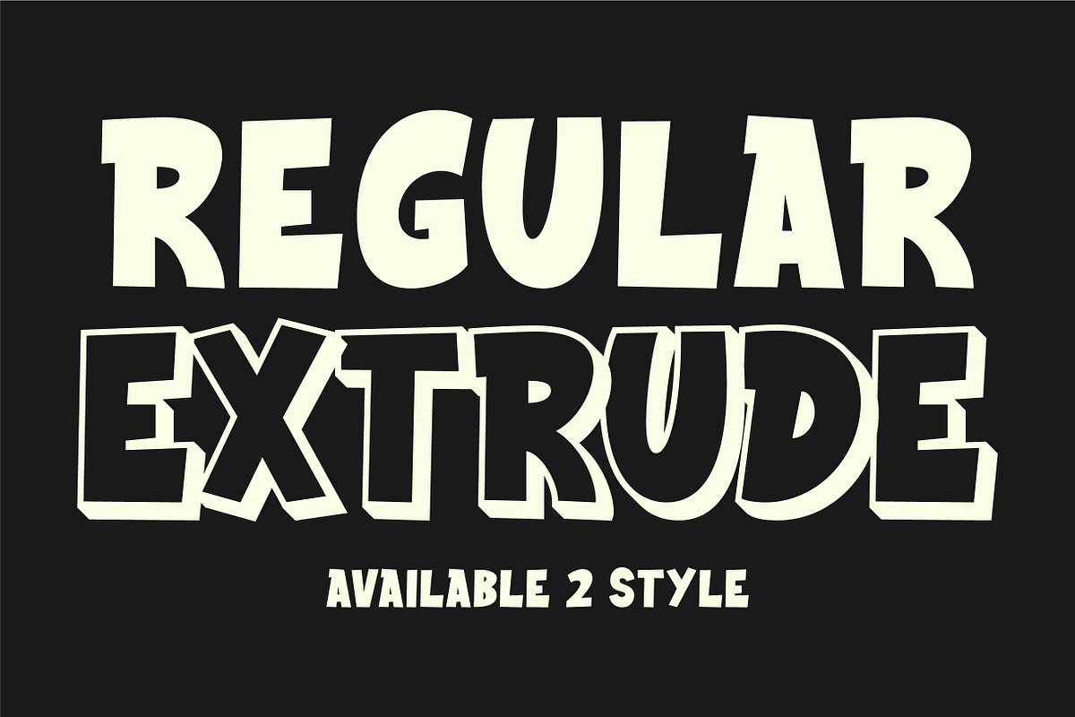 Dumbo - Bold Display Font, a Sans Serif Font by GroovyFontCo (Photo 7 of 9)