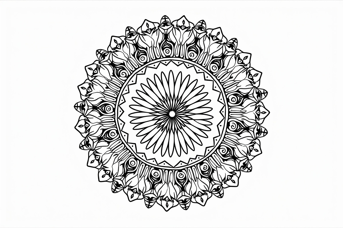 mandala, mandala art, mandala design, an Object Graphic by balal (Photo 14 of 14)