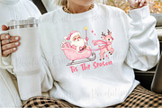 Tis The Season,Santa Reindeer Sleigh, an Illustration by OK Design (Thumbnail 3 of 4)