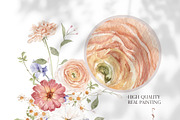 Watercolor Flower - Calm Blossom, a Decorative Illustration by Beigetime (Thumbnail 5 of 16)