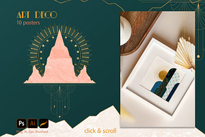 Art Deco Landscape Creator Kit