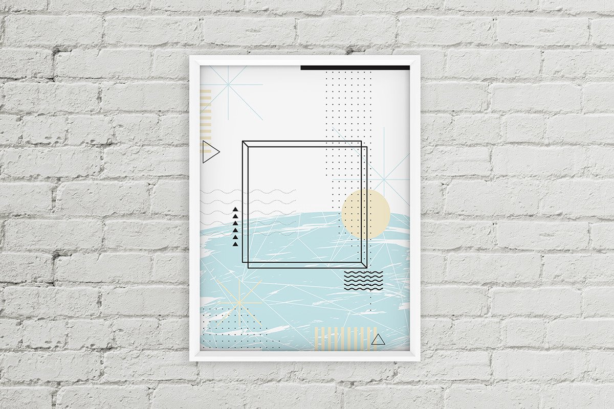 Geometric Abstractions Set, an Object Illustration by moibalkon (Photo 3 of 5)