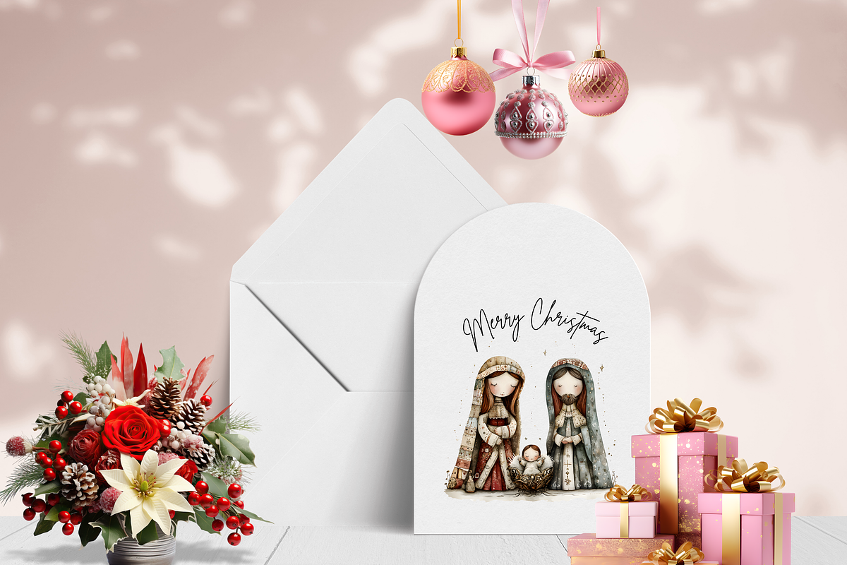 CUTE BIBLICAL PEOPLE CLIPART PACK, a Person Illustration by Daring Digies (Photo 9 of 10)
