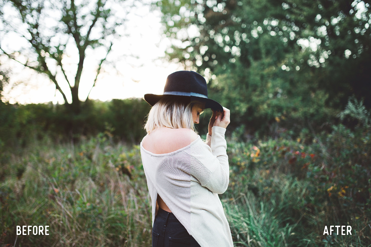 Blue Hipster Film Lightroom Preset preview 2