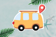 Summer Vacation - 30 Vibrant Icons, a Solid Icon by Claymoon Lab (Thumbnail 4 of 5)
