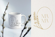 WILDFLOWER LINE-ART WREATHS, an Object Illustration by Kate Art (Thumbnail 13 of 13)