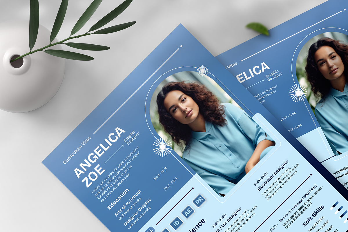 CV Resume, a Resume Template by SquidPixey (Photo 6 of 6)