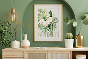 Tropical forest- watercolor greenery, a Decorative Illustration by Pamyatka Shop (Thumbnail 11 of 13)