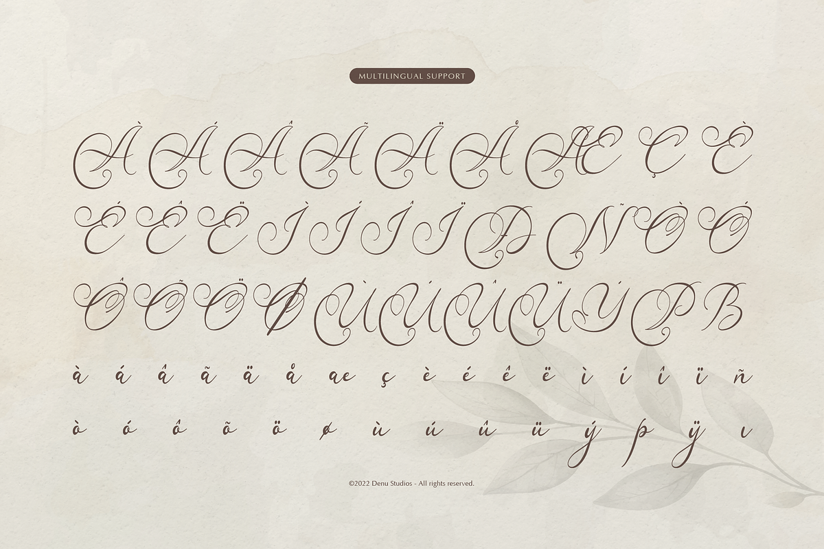 Karleysa | Modern Calligraphy, a Script Font by Denustudios (Photo 12 of 12)