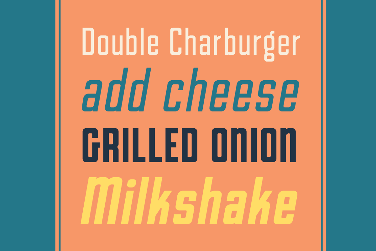 Goodland Condensed Text fonts, a Sans Serif Font by Swell Type (Photo 4 of 6)