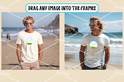 Mens T-Shirt Product Mockup Bundle, an Apparel Mockup by Jay Major Designs (Thumbnail 4 of 11)
