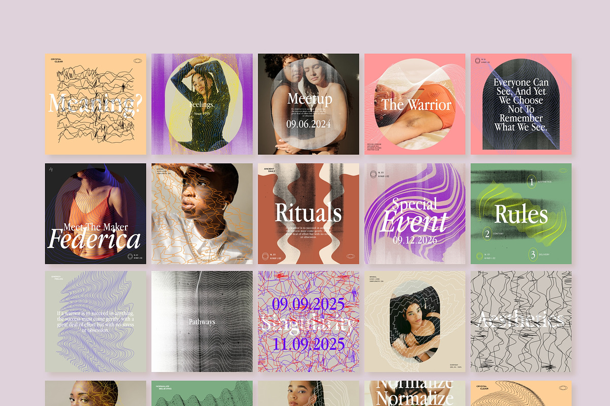Feel - Social Media Kit CANVA & PS, a Social Media Template by Sparrow & Snow (Photo 24 of 25)