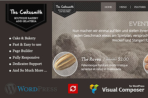 CakeSmith - WP Cake & Bakery Theme