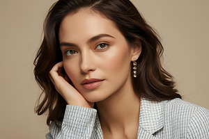 Poeple attractive woman stock image, a Person Photo by ComfortQ