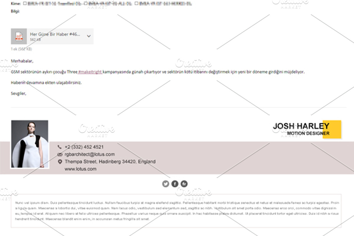 E-Signature (Professional), a Templates & Theme by Renovatio (Photo 2 of 2)
