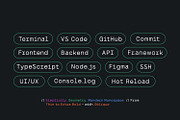 Bogita Mono - Monospace Font, a Sans Serif Font by Nollev (Thumbnail 3 of 12)