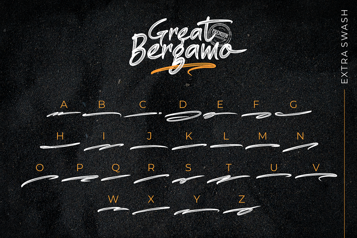 Great Bergamo, a Font by figuree studio (Photo 5 of 8)