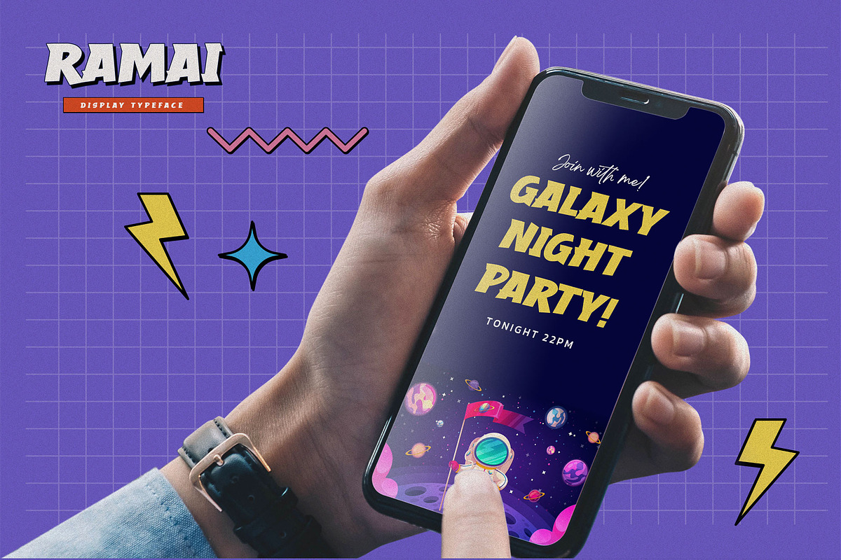 RAMAI - Display Typeface, a Font by Gassstype (Photo 3 of 8)