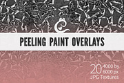 Peeling Paint Overlays, a Texture Graphic by Calina Bell (Thumbnail 1 of 5)