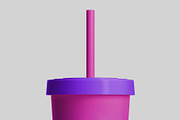 Drink Cup Mockup - 8 Views, a Cups & Container Mockup by Illusiongraphic (Thumbnail 16 of 23)