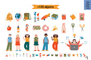 Back to school illustrations, an Education Illustration by WinWinFolly (Thumbnail 4 of 8)