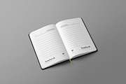 Notebook Mockup, a Product Mockup by PixelVoyager (Thumbnail 5 of 6)