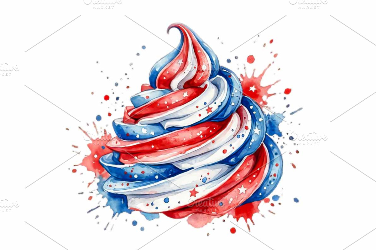4th of July Sublimation Clipart, a Seasonal Illustration by VetalStock (Photo 13 of 21)
