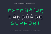 Combo Machine - Pixel Typeface, a Sans Serif Font by alpercakici (Thumbnail 3 of 22)