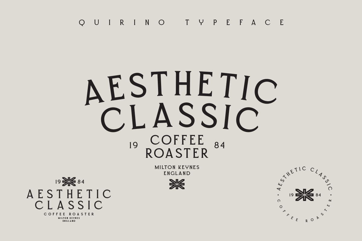 Quirino - Serif Typeface, a Serif Font by roomspace creative lab (Photo 3 of 13)
