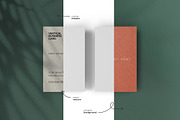 Vertical Business Card Mockup, a Product Mockup by dpi (Thumbnail 2 of 7)