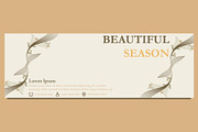 Abstract Floral Banner Template, a Marketing Template by sekitarief (Thumbnail 1 of 3)