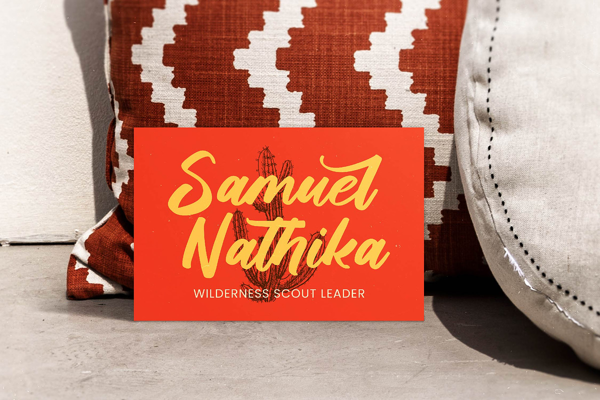 Saddle Nomad Bold Brush, a Script Font by Letterena Studios Script (Photo 19 of 25)