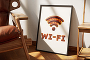 Waffle Drip Font, a Sans Serif Font by Handmadefont (Thumbnail 13 of 14)