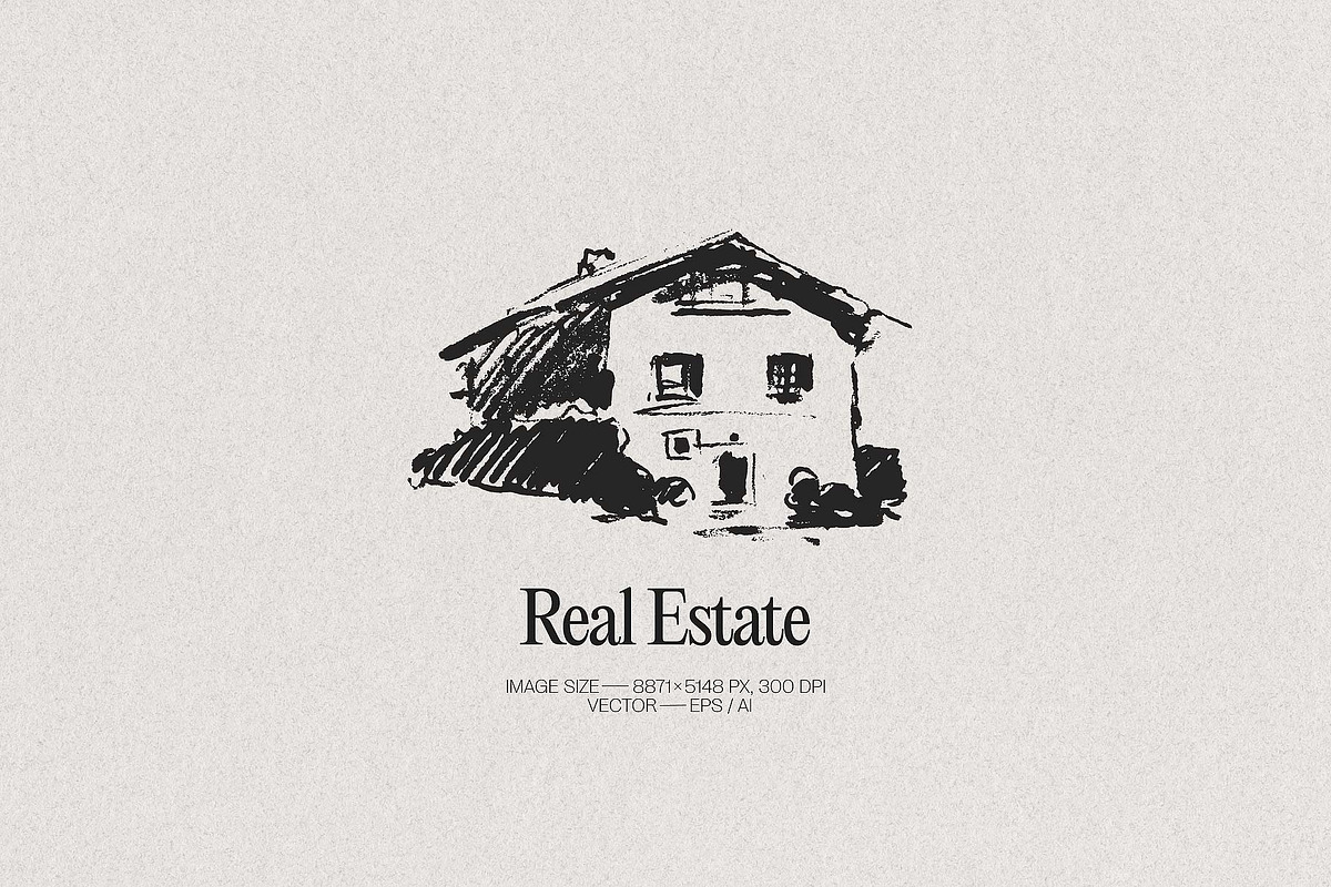 Illustrations of mansions, an Object Illustration by TheMountBirdStudio (Photo 5 of 7)