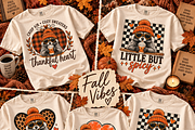 Fall Raccoon 16 PNG Cute Designs, an Animal Illustration by ElDesignState (Thumbnail 2 of 21)