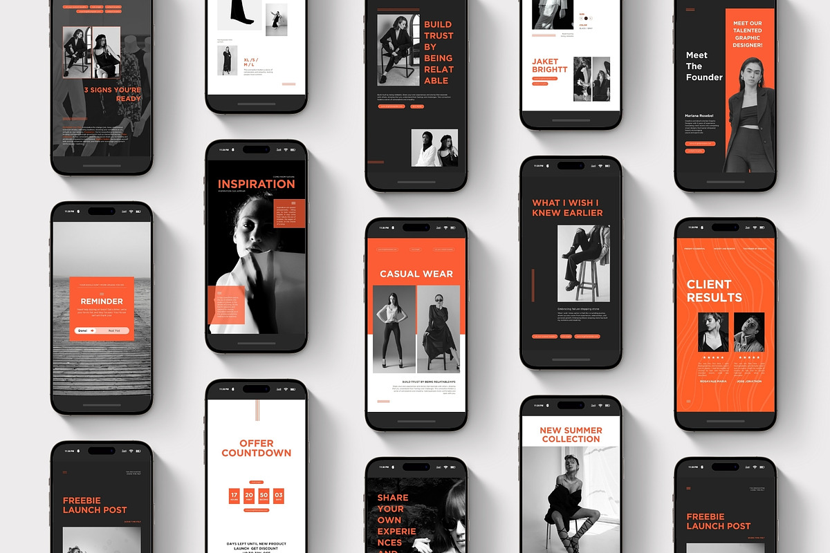 100 Animated Canva Instagram Kit, a Social Media Template by TheBrightGrap (Photo 16 of 25)