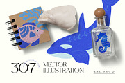Underwater Wall Art Creator, an Object Graphic by Leleka.Store (Thumbnail 10 of 15)