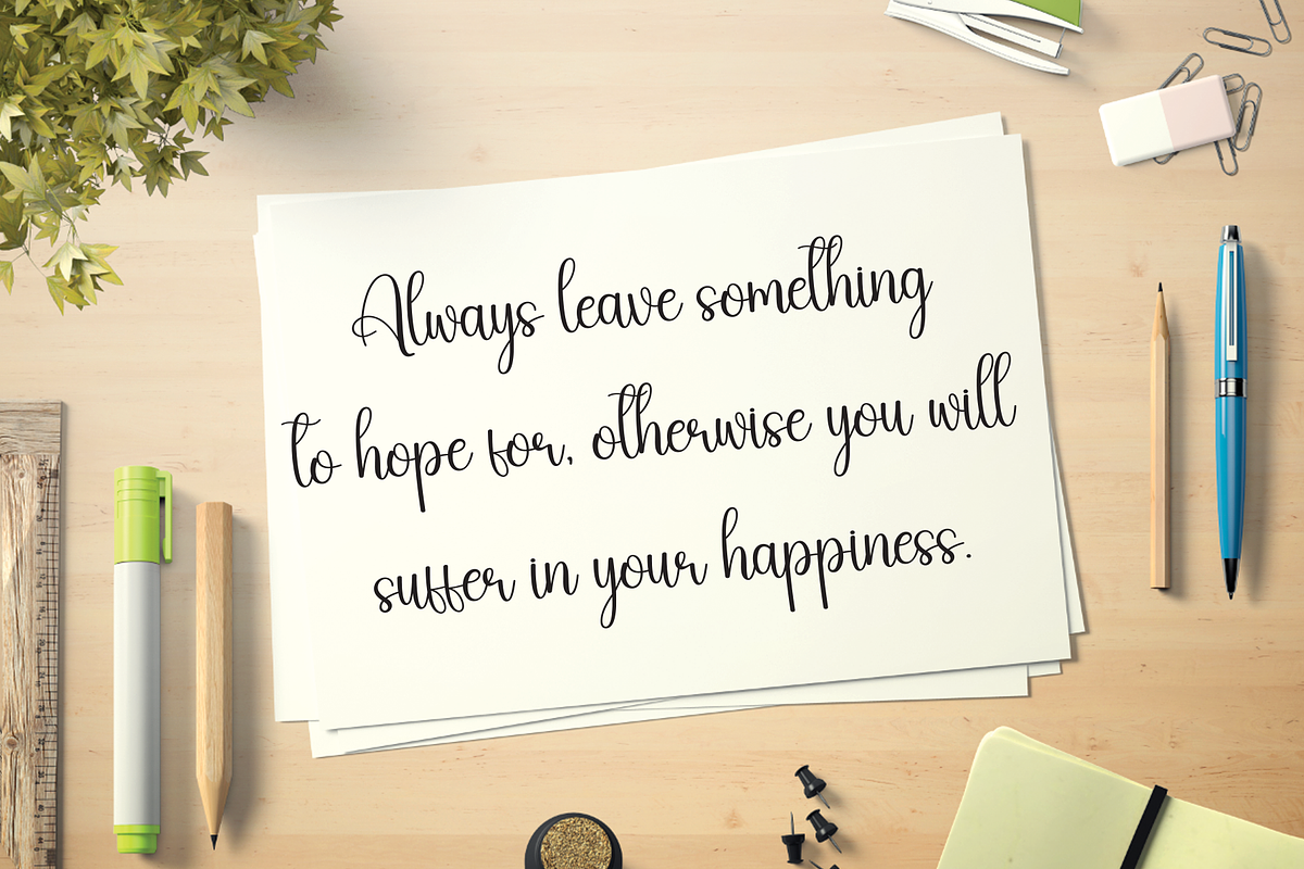 Sometime | Script Font, a Handwritten Font by Scratchones (Photo 3 of 9)